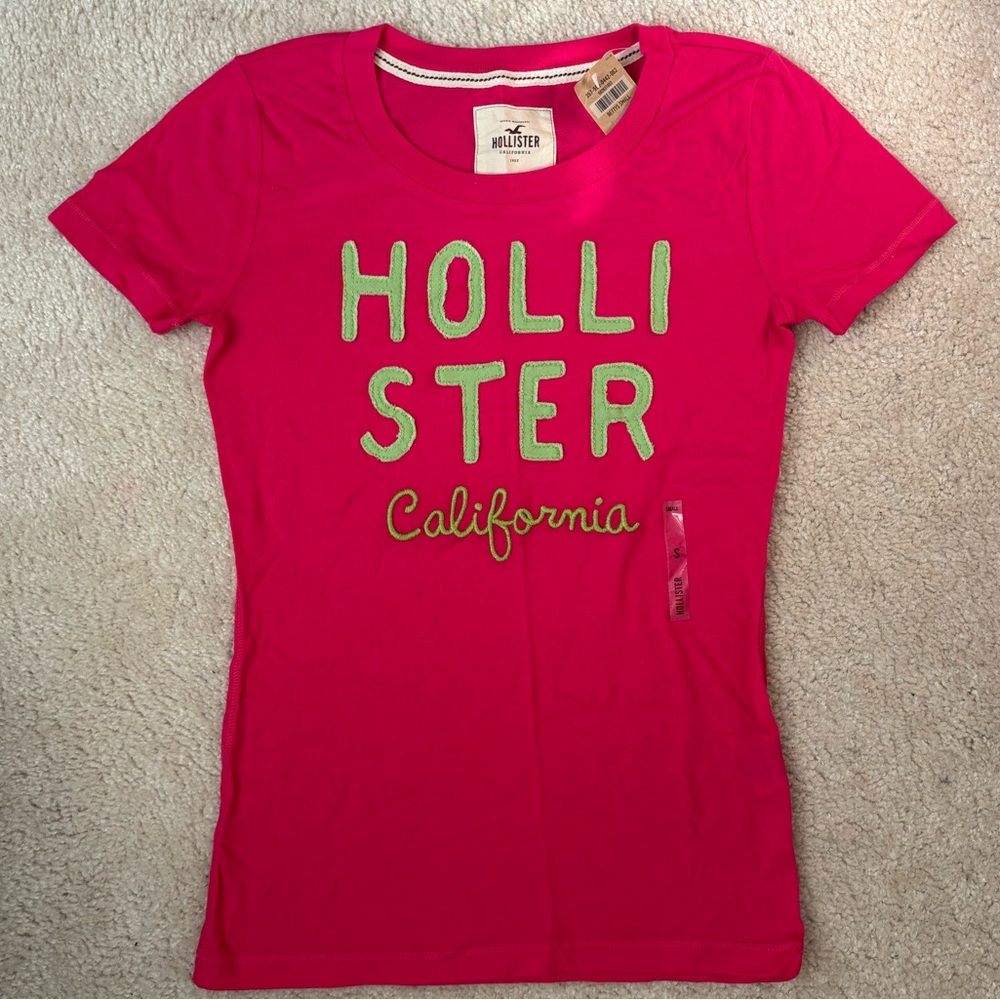 NWT Y2K HOLLISTER WOMENS/GIRLS HOLLISTER CALIFORNIA GRAPHIC TEE T-SHIRT BETTYS S